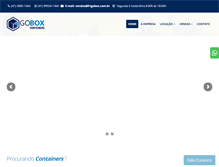 Tablet Screenshot of frigobox.com.br